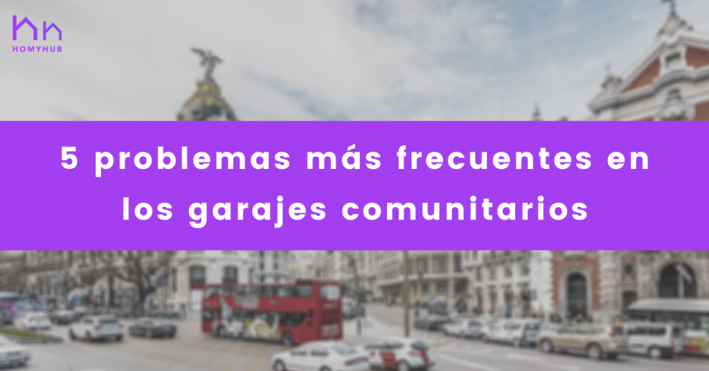 5 Problemas frecuentes en garajes comunitarios