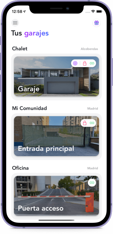 App y Dispositivo para Abrir Garaje Móvil