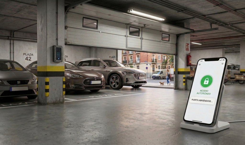 Evitar robos en comunidades con los garajes inteligentes de Homyhub