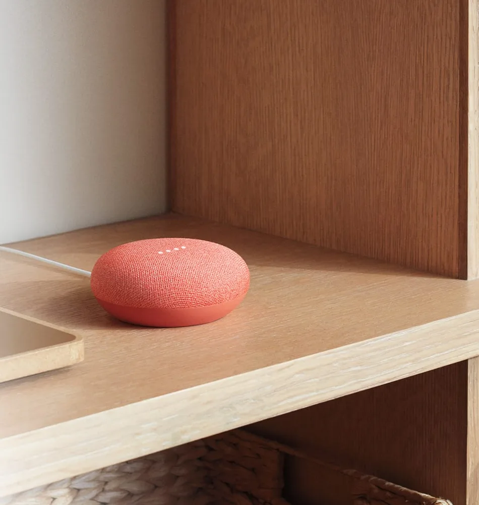 Google Nest Mini speakers